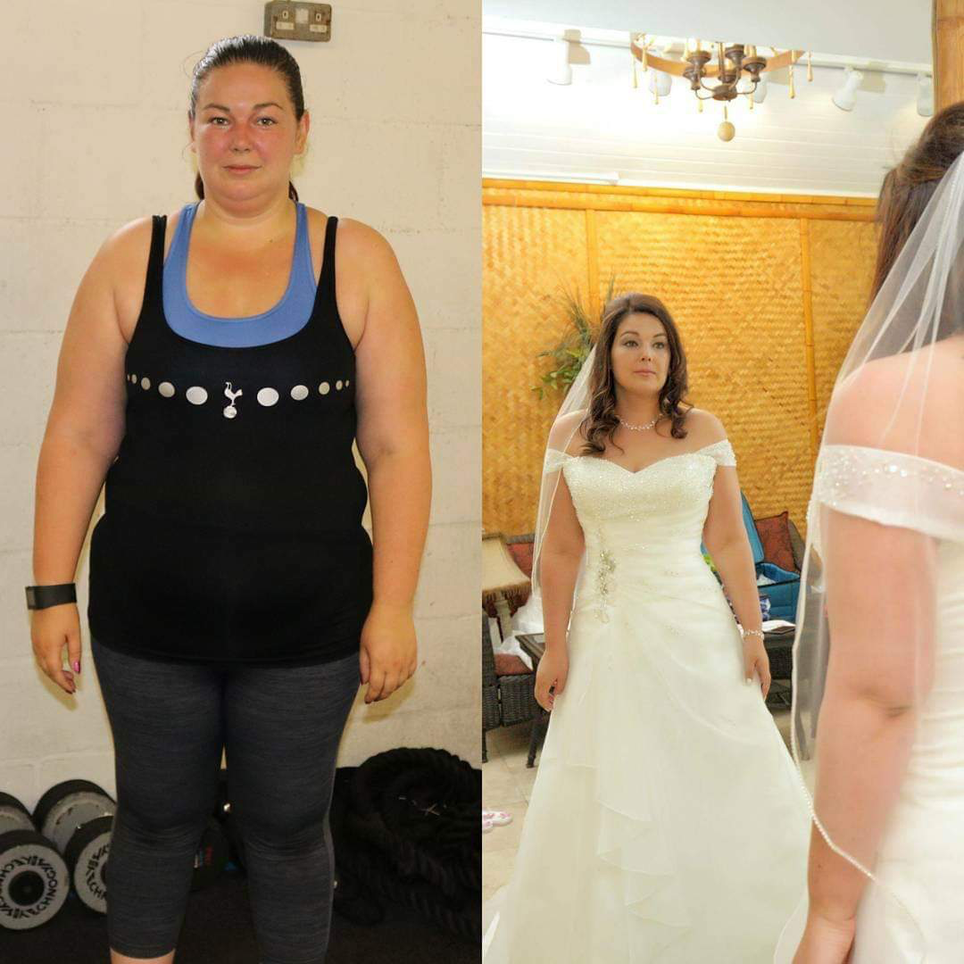 Client C before transformation