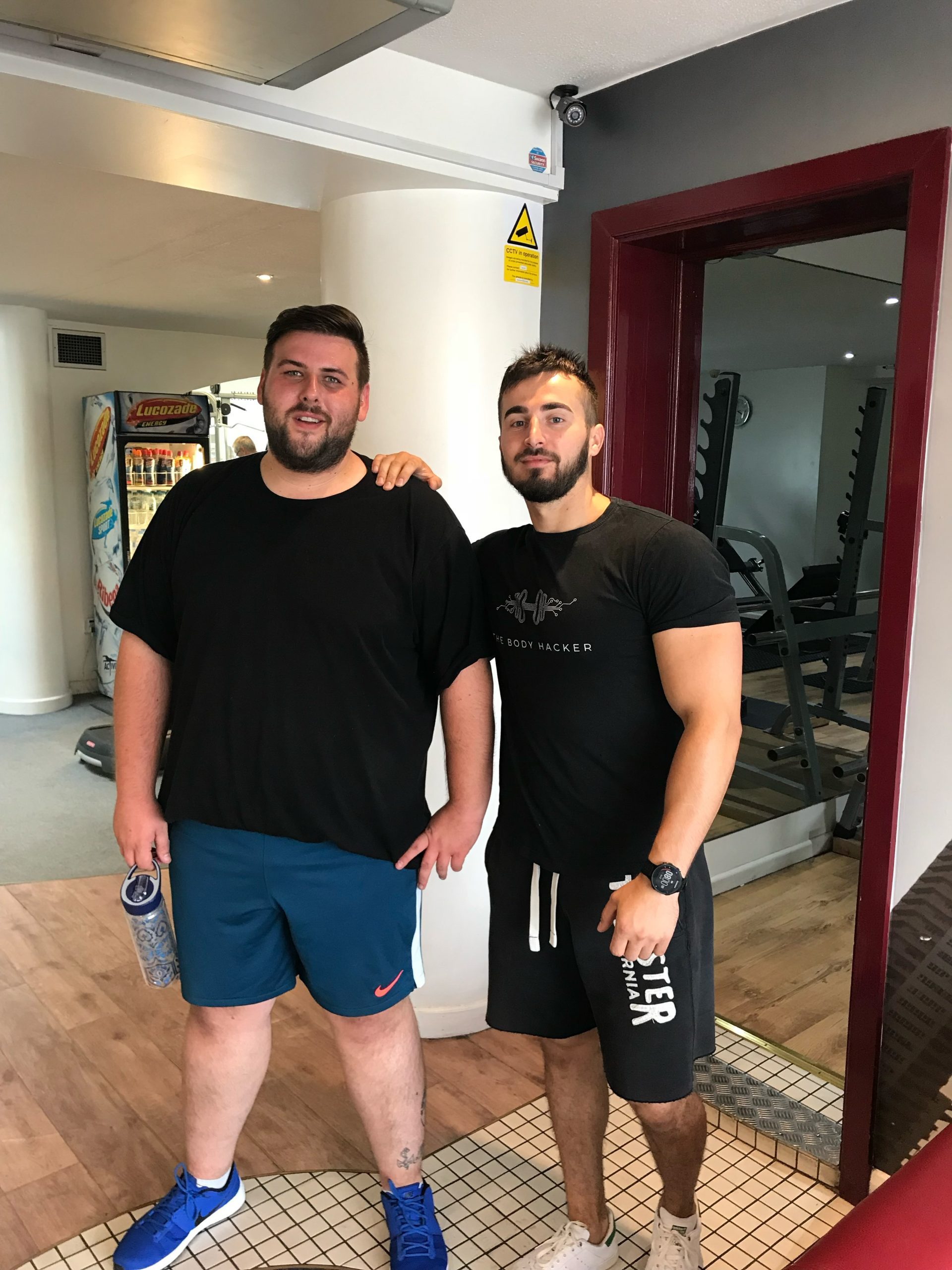 Client at the start of their journey